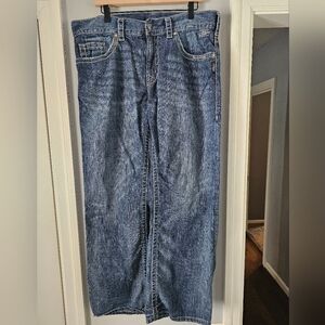 Mens Silver Zac Jeans